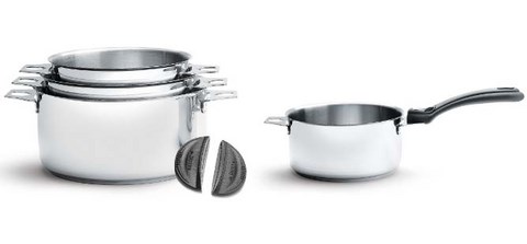 casseroles amovibles Twisty