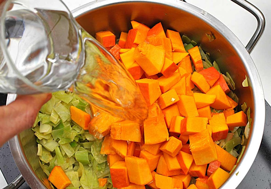 cuire les légumes à l'étouffée